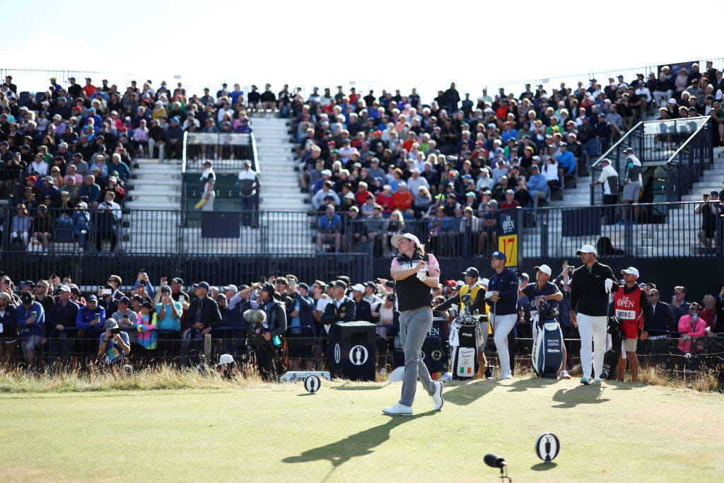 Cameron Smith in round two of The 150th Open